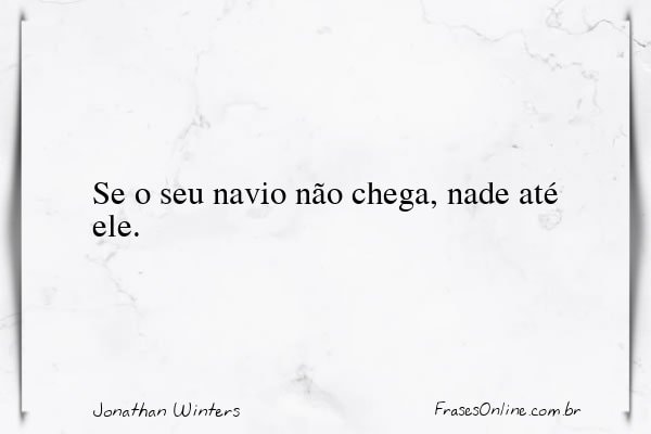 Frase de Jonathan Winters