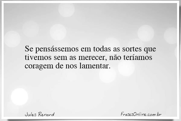 Frase de Jules Renard