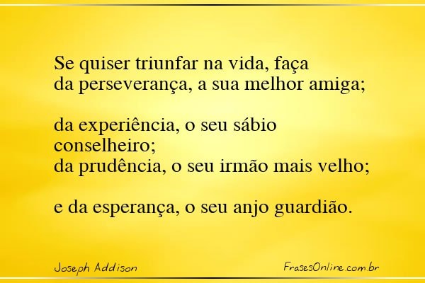 Frase de Joseph Addison