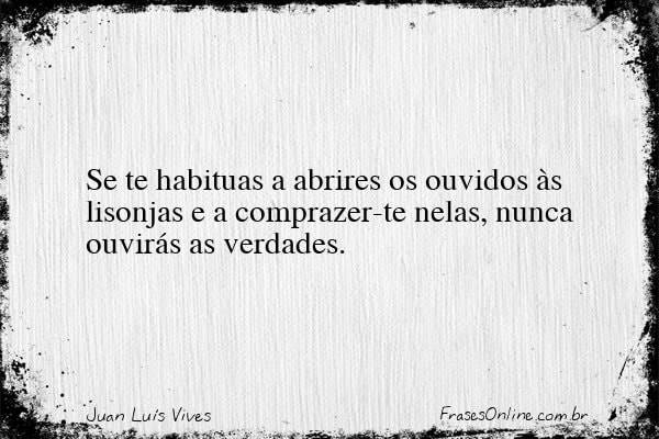 Frase de Juan Luís Vives