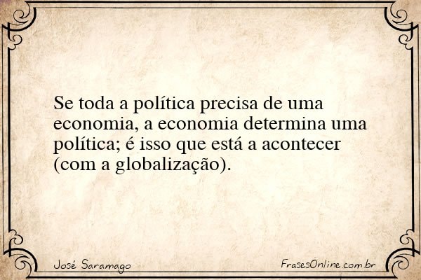 Frase de José Saramago