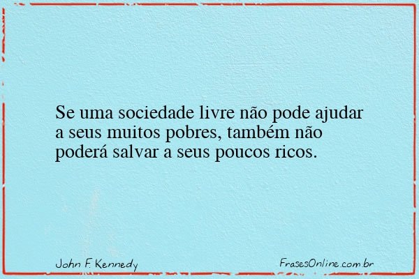 Frase de John F. Kennedy