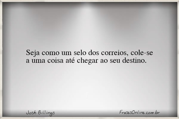 Frase de Josh Billings