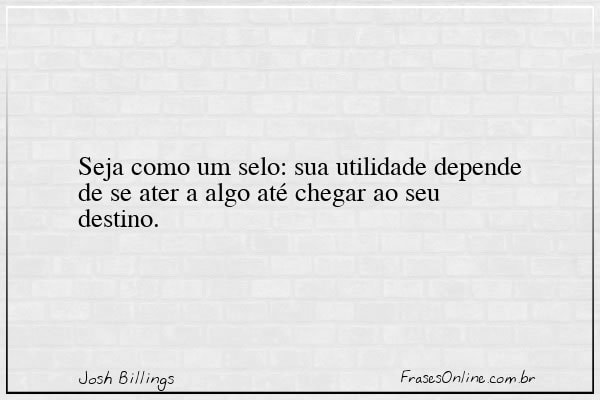 Frase de Josh Billings
