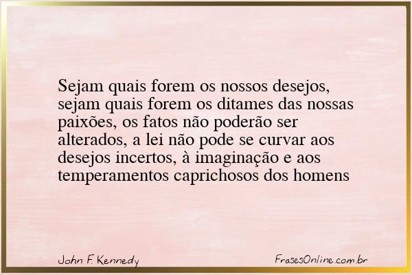 Frase de John F. Kennedy