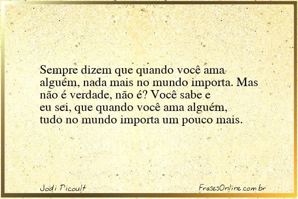 Frase de Jodi Picoult