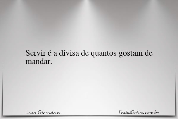 Frase de Jean Giraudoux