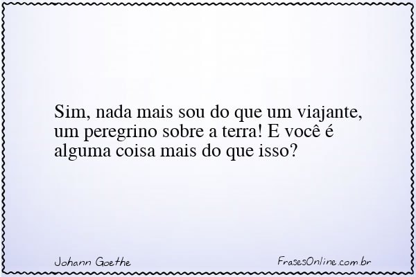 Frase de Johann Goethe