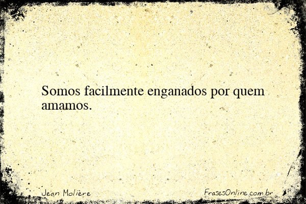 Frase de Jean Molière