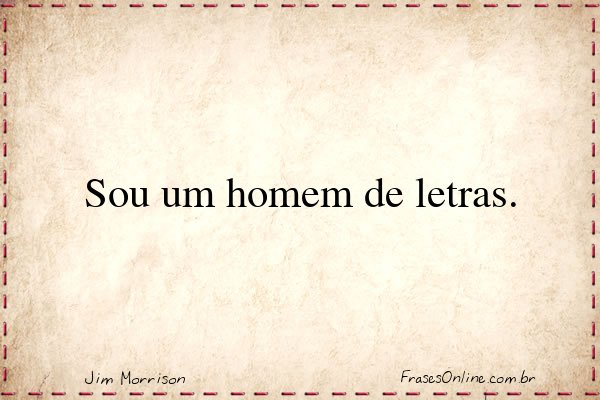 Frase de Jim Morrison