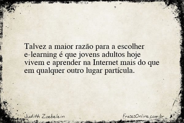 Frase de Judith Zoebelein