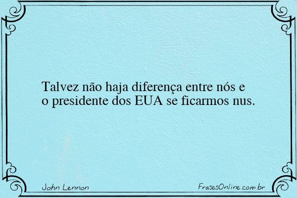 Frase de John Lennon