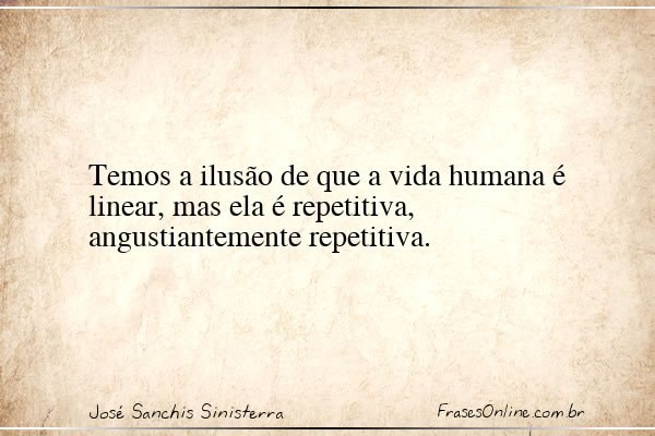 Frase de José Sanchis Sinisterra