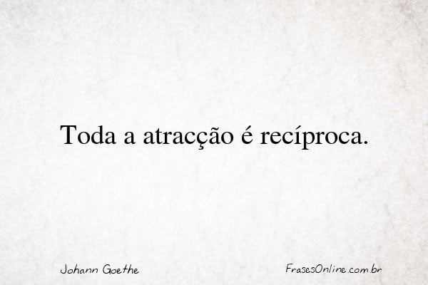Frase de Johann Goethe