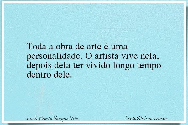 Frase de José María Vargas Vila