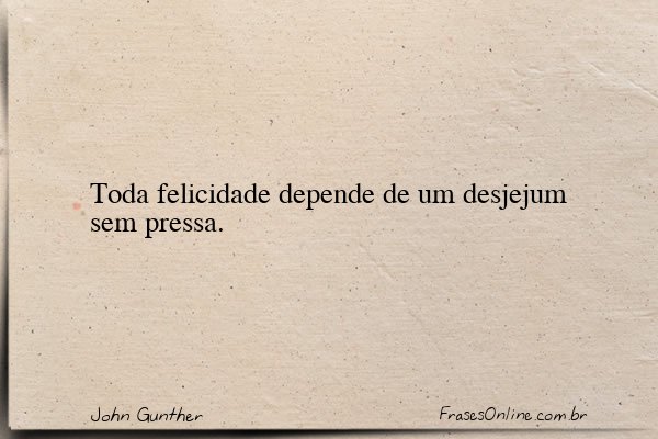 Frase de John Gunther