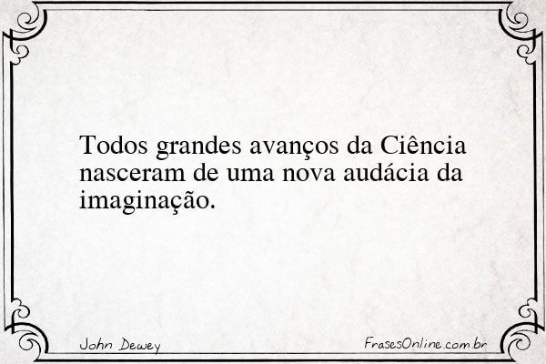 Frase de John Dewey