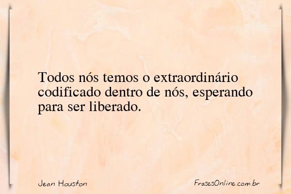 Frase de Jean Houston