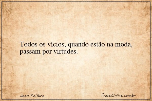 Frase de Jean Molière