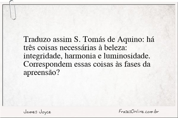 Frase de James Joyce