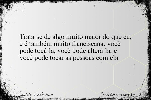Frase de Judith Zoebelein
