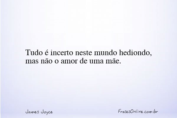 Frase de James Joyce