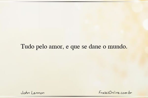 Frase de John Lennon
