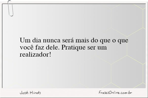 Frase de Josh Hinds