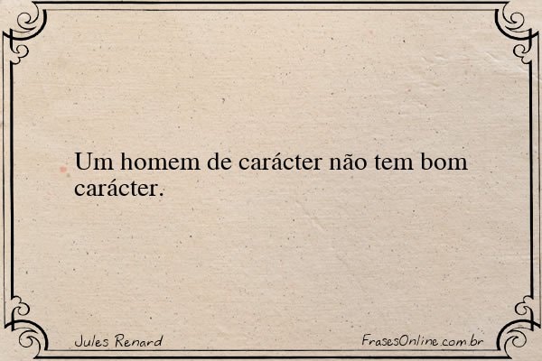 Frase de Jules Renard