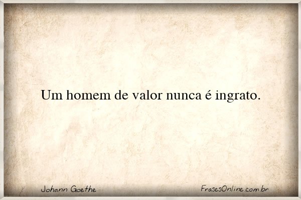 Frase de Johann Goethe