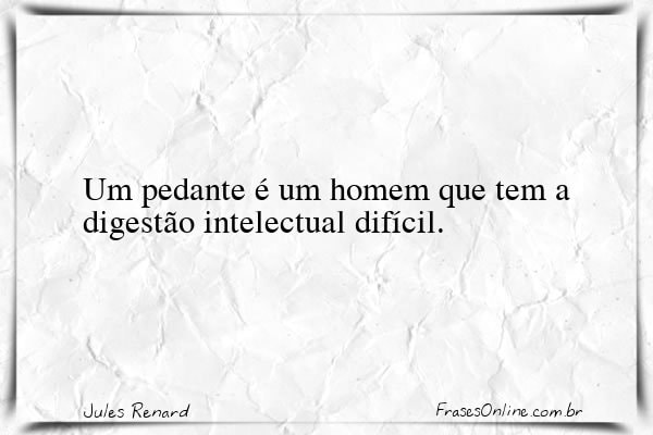 Frase de Jules Renard