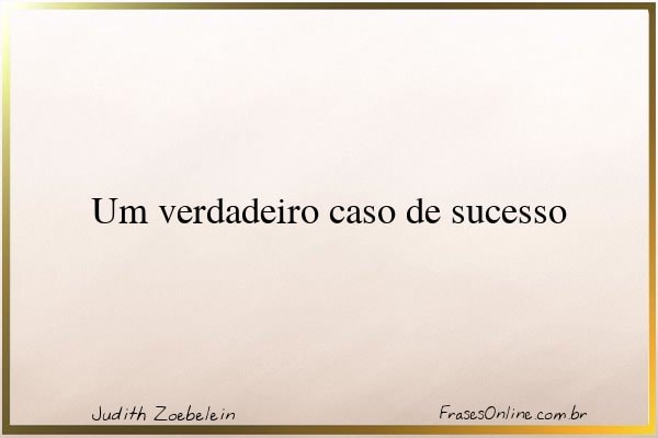 Frase de Judith Zoebelein