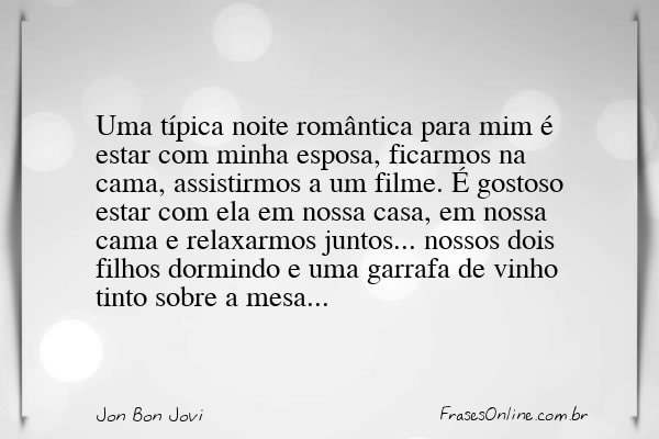 Frase de Jon Bon Jovi