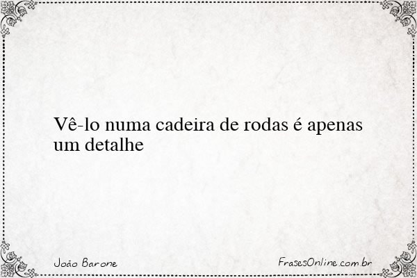 Frase de João Barone