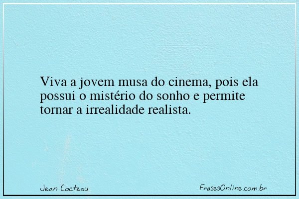 Frase de Jean Cocteau