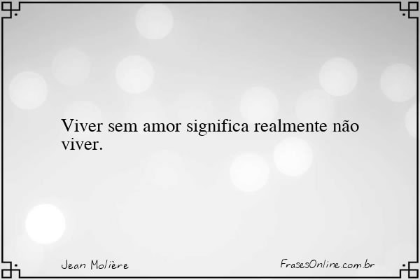 Frase de Jean Molière