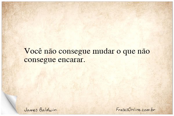 Frase de James Baldwin