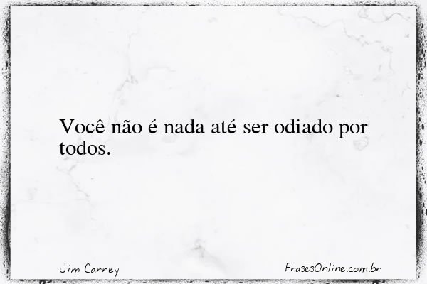 Frase de Jim Carrey