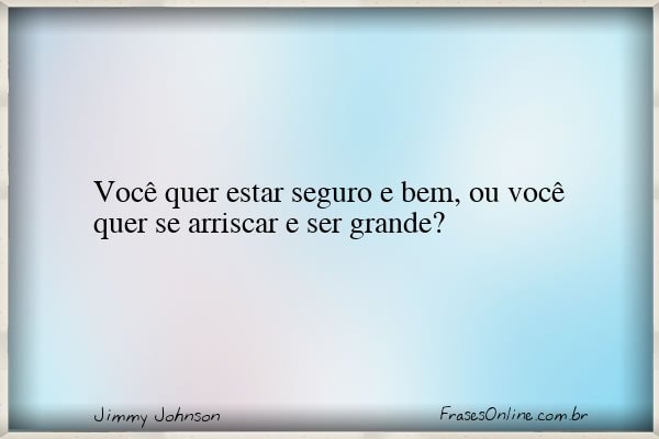 Frase de Jimmy Johnson