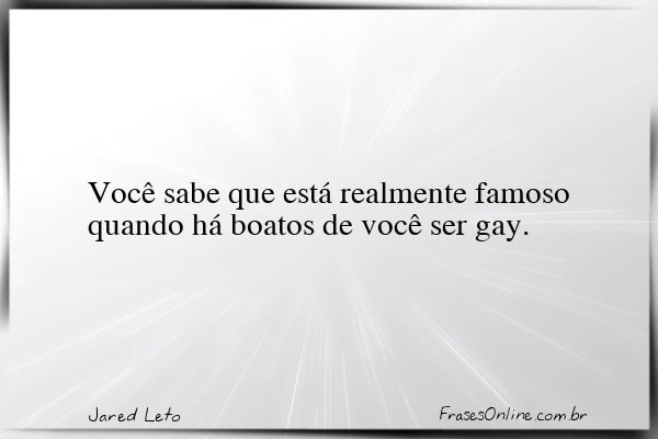 Frase de Jared Leto