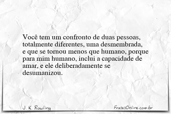 Frase de J. K. Rowling