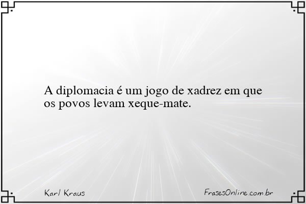 Frase de Karl Kraus