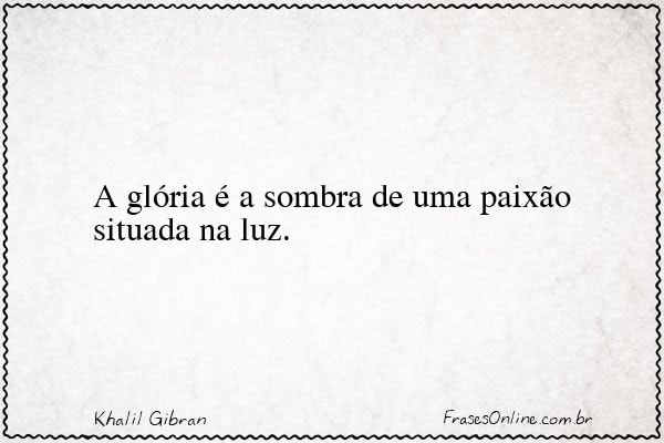 Frase de Khalil Gibran