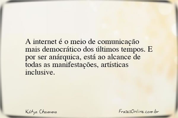 Frase de Kátya Chamma