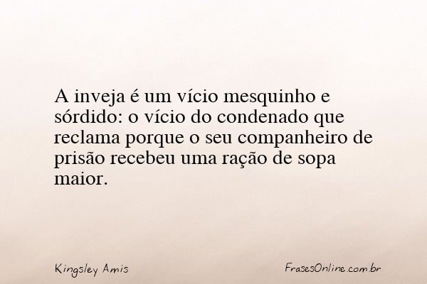 Frase de Kingsley Amis