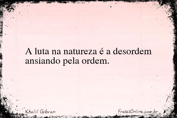 Frase de Khalil Gibran