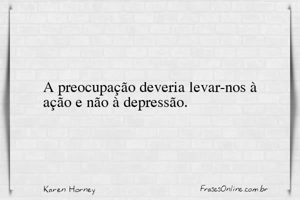 Frase de Karen Horney