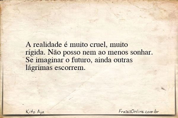 Frase de Kito Aya