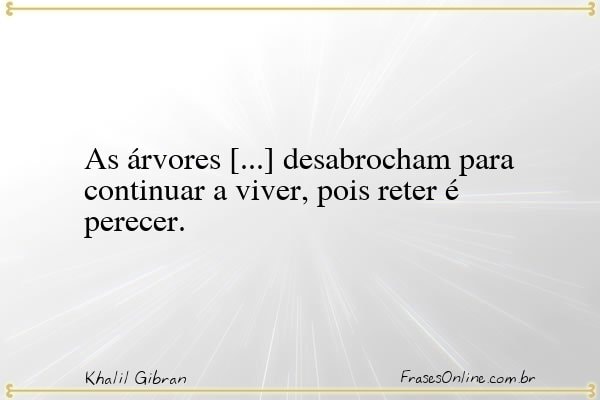 Frase de Khalil Gibran