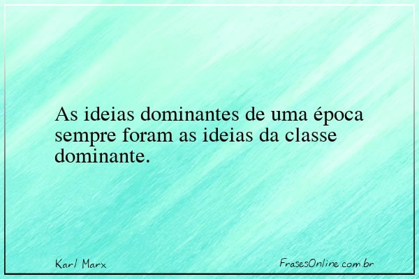 Frase de Karl Marx
